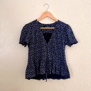 Christy Dawn Floral Blouse